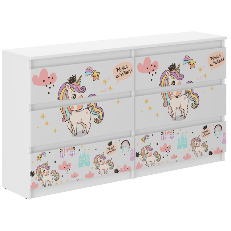 Otroška komoda R-140 - MAVRIČNI SAMOROG