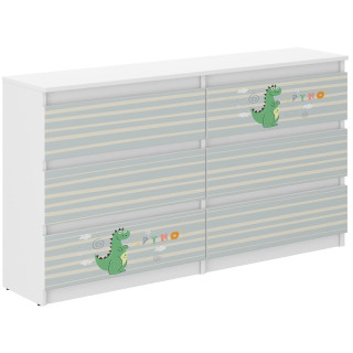 Otroška komoda R-140 - DINOSAVER