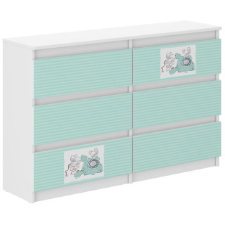 Otroška komoda R-120 - PRIJATELJI