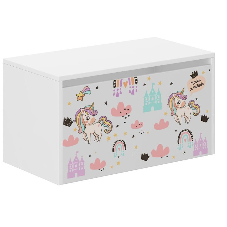 Otroška škatla za igrače - MAVRIČNI SAMOROG