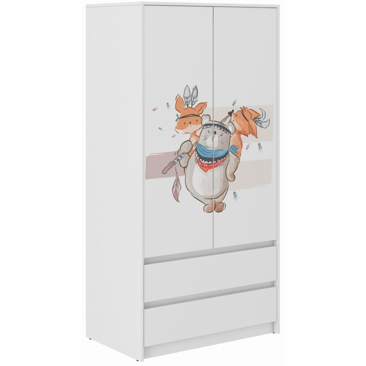 Otroška garderoba B-9 - MEDVED IN LISICE