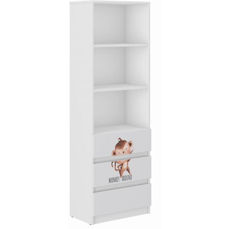 Otroška knjižna omara B-3 - OPICA