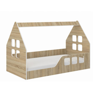 Otroška hišica iz hrasta - 160x80 P
