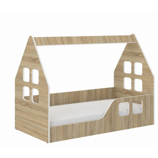 Otroška hišica iz hrasta - 140x70 P
