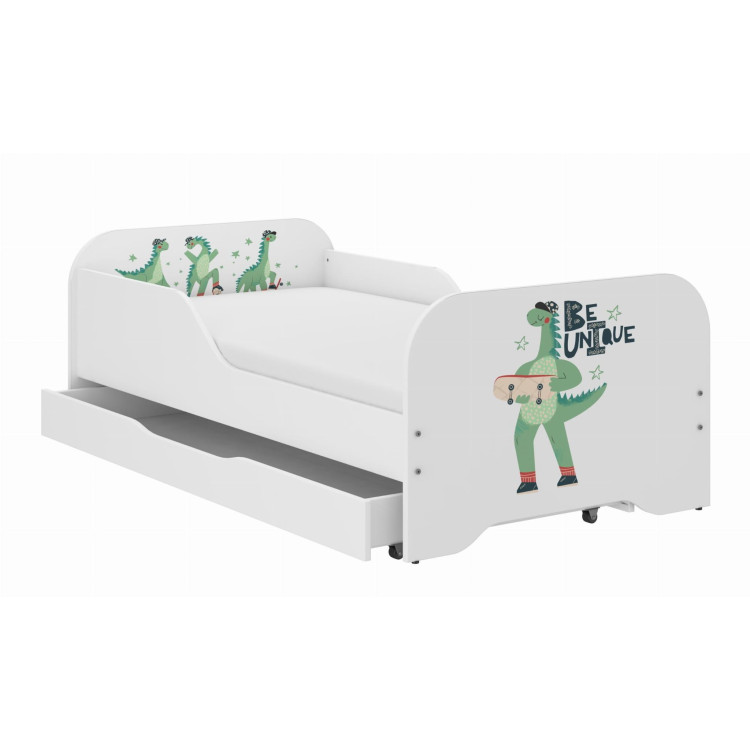 Otroška postelja MIKI - 140x70 DINOZAVER