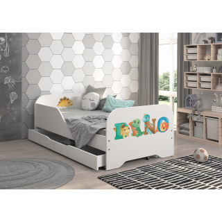 Otroška postelja MIKI - 140x70 DINOZAVER OTROCI