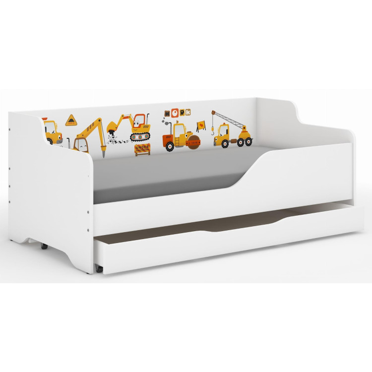 Otroška postelja LILU - 160x80 CONSTRUCTION SPACE