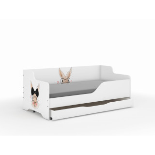 Otroška postelja LILU - 160x80 MR. RABBIT