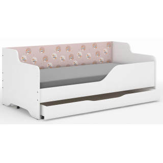 Otroška postelja LILU - 160x80 MEDVED IN LISICE