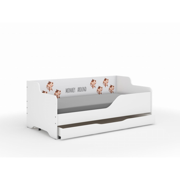 Otroška postelja LILU - 160x80 OPICA