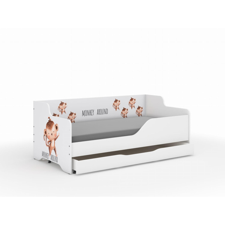 Otroška postelja LILU - 160x80 OPICA