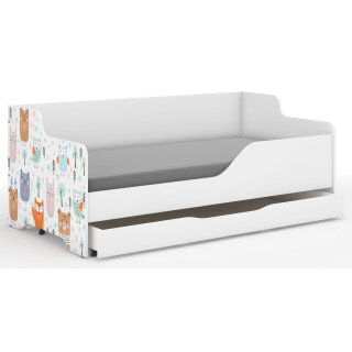 Otroška postelja LILU - 160x80 LES
