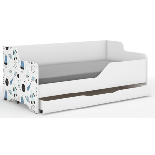 Otroška postelja LILU - 160x80 SPACE