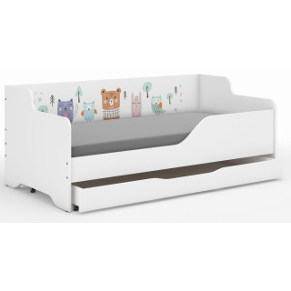 Otroška postelja LILU - 160x80 LES