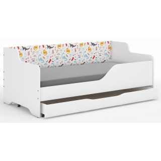 Otroška postelja LILU - 160x80 DINOZAVER