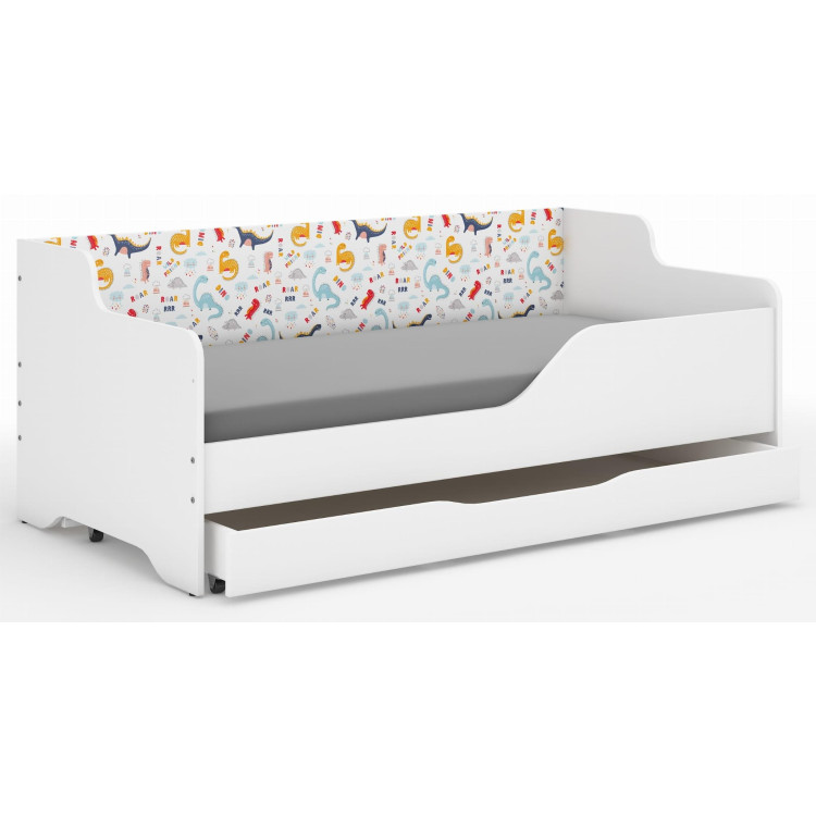 Otroška postelja LILU - 160x80 DINOZAVER