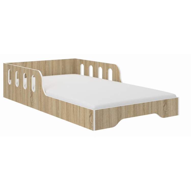 Otroška postelja MALU z ograjo - 160x80