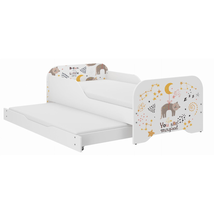 Otroška postelja MIKI z dodatno funkcijo spanja - 160x80 CAT