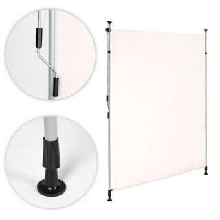 Bež tenda s sponko, nastavljiva po višini