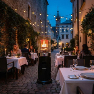 Plinski vrtni grelec 11 kW