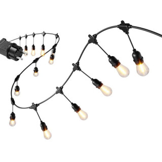 Vrtne verižne luči 9W 20x LED 20 m