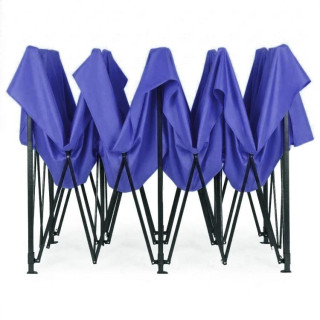 Samozložljiv moder vrtni šotor - 3x6 m