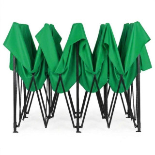 Zelen vrtni napihljivi šotor - 3x6 m -