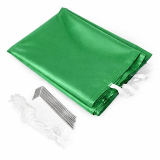 Zelen vrtni napihljivi šotor - 3x6 m -