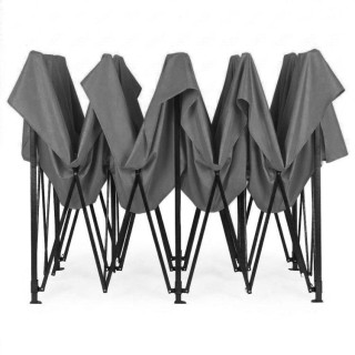 Siv samozložljiv vrtni šotor - 3x6 m