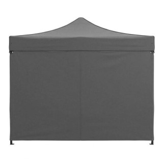 Avtomatski sivi vrtni paviljon - 3x3 m -