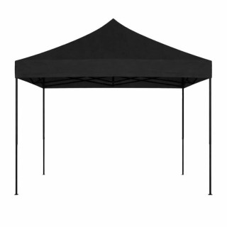 Vrtni črni avtomatski paviljon - 3x3 m -