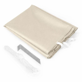 Bež avtomatski vrtni paviljon - 3x3 m -