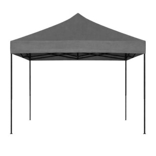 Prodajno stojalo v sivi barvi - 3x3 m