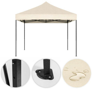 Bež prodajno stojalo - 3x3 m