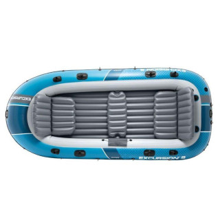 Petsedežni napihljivi čoln Excursion 5 + tlačilka + 2 vesla + torba