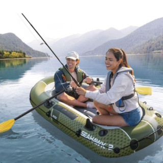 Napihljiv čoln Seahawk 2 z dvema sedežema + tlačilka + 2 vesla
