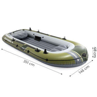 Štirisedežni napihljivi čoln Seahawk 4 + črpalka + 2 vesla