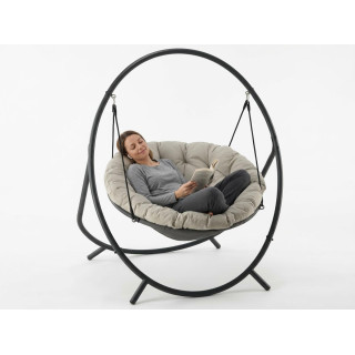 Svetlo bež viseči stol PATIO