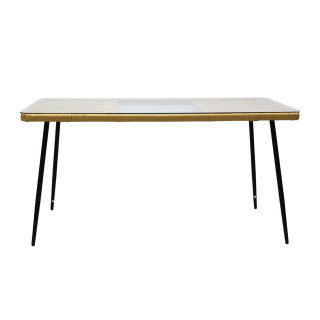 Vrtni set - bež (6 stolov, miza)