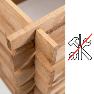 Impregniran lesen vrtni kompostnik 500 l