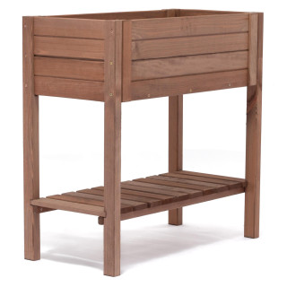 Impregnirano leseno stojalo za rože/cvetlični lonček - 39x79x79cm