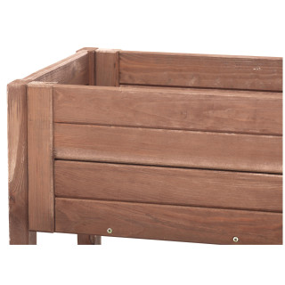 Impregnirano leseno stojalo za rože/cvetlični lonček - 39x79x79cm