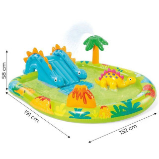 Vodno igrišče z dinozavri