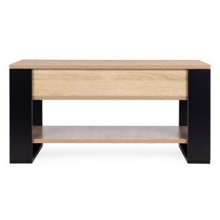 Raztegljiva klubska mizica z izvlečno površino