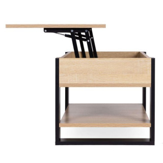 Raztegljiva klubska mizica z izvlečno površino