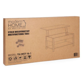 Raztegljiva klubska mizica z izvlečno površino