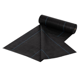 Protituberkulozni črni UV agrotekstil 90 g - 1,6 x 100 m