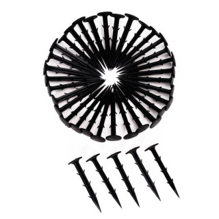 Protituberkulozni črni UV agrotekstil 90 g - 1,6 x 100 m