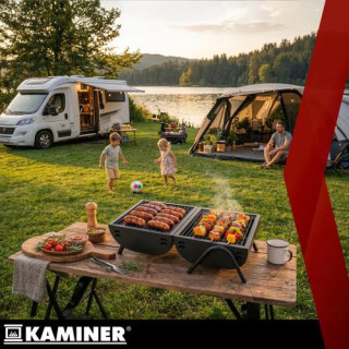 Turistični vrtni žar Kaminer 38x30x40 cm