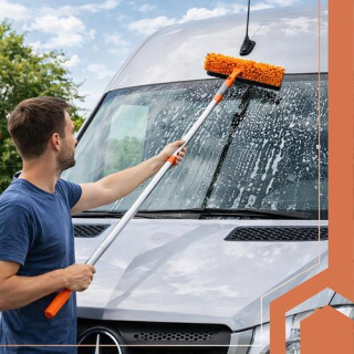 Teleskopska strgalo za okna 1,8 m